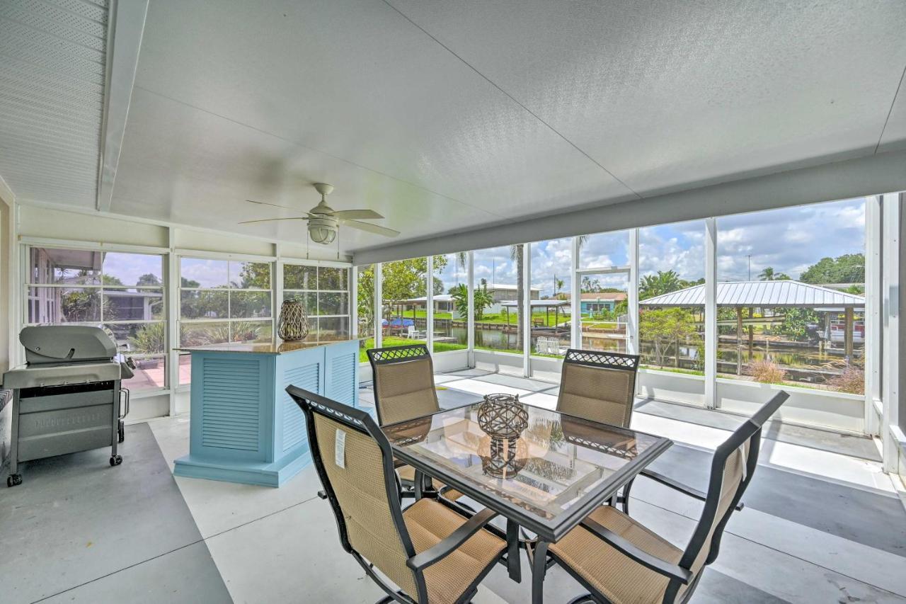 Waterfront Lake Placid Escape With Dock And Lanai Buitenkant foto