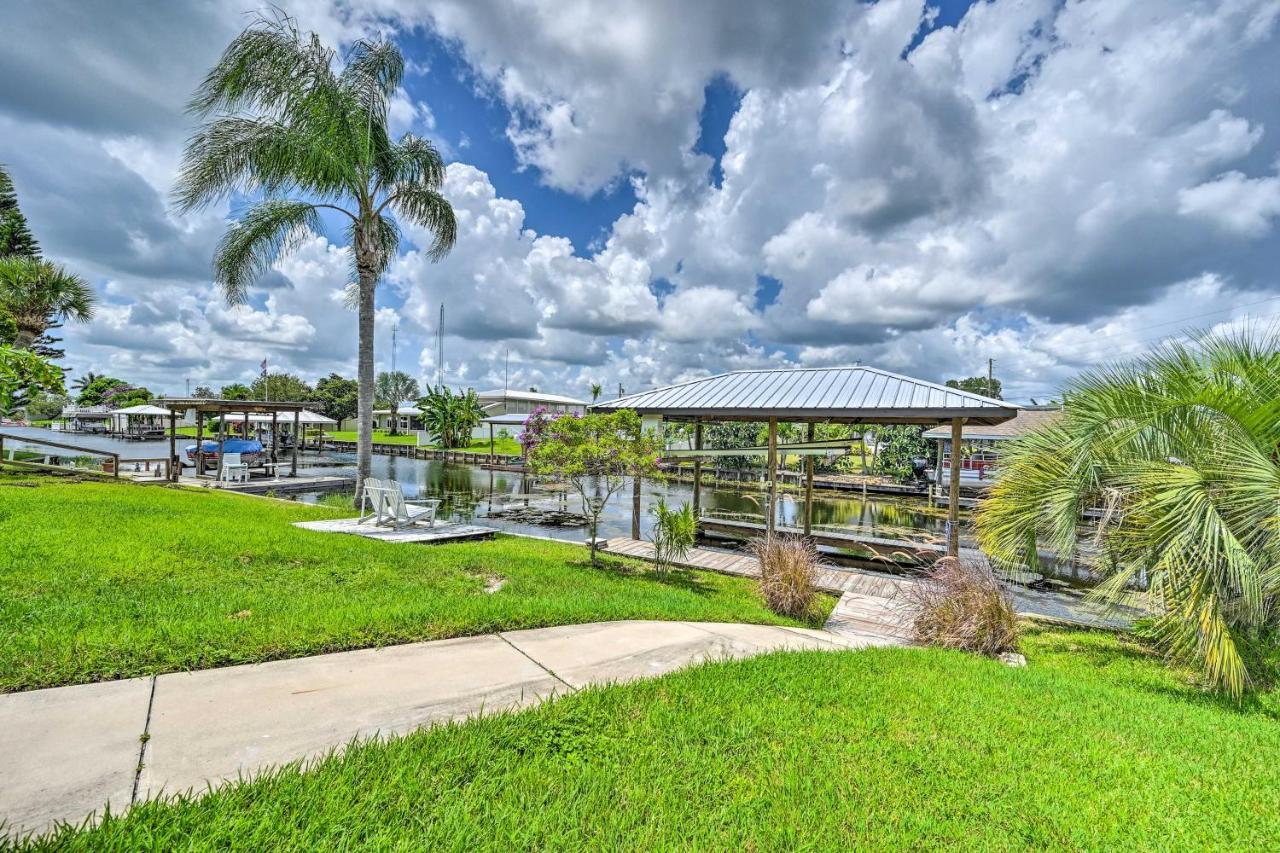 Waterfront Lake Placid Escape With Dock And Lanai Buitenkant foto
